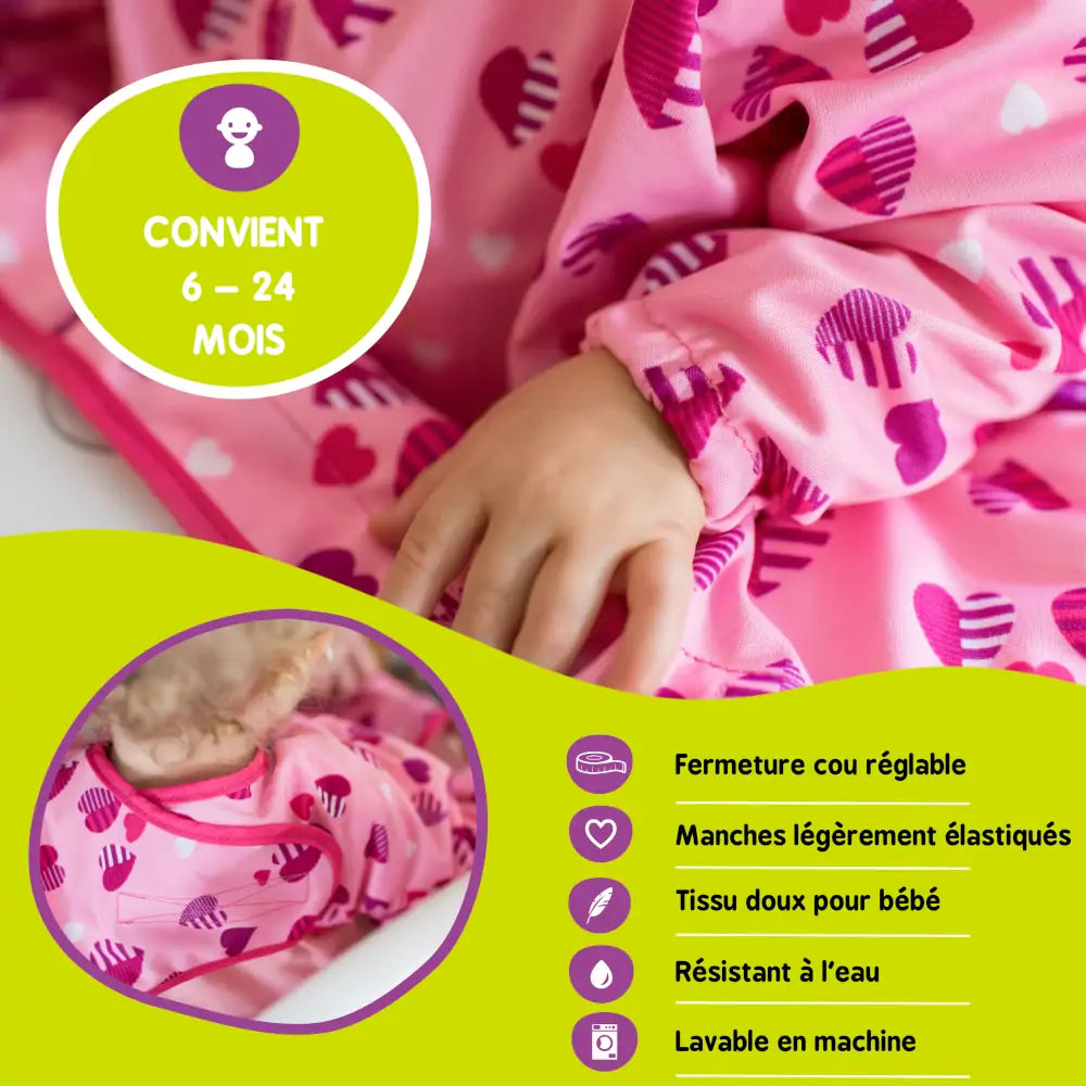 Bavoir Cover & Catch – Tidy Tot France